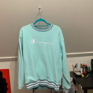 Champion mint sweatshirt